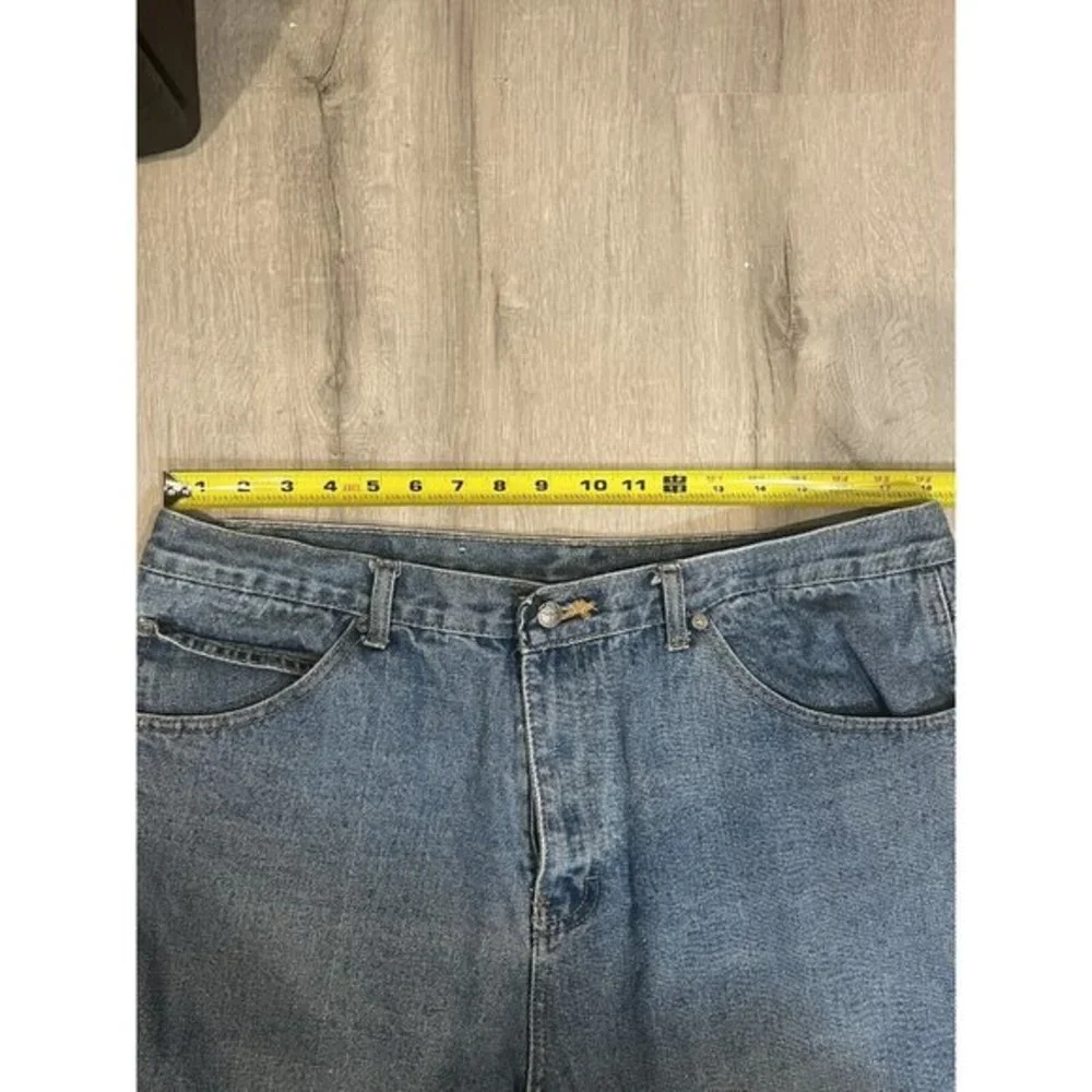 Chisholm Trail Jeans Mens 38x32 Regular Straight‎ Blue Denim